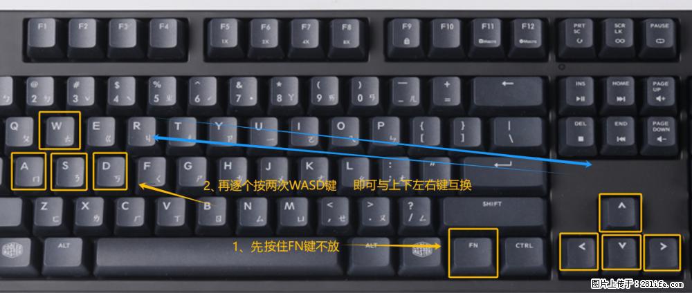 键盘,怎样把wasd键与上下左右方向键互换? - 生活百科 - 许昌生活社区 - 许昌28生活网 xc.28life.com