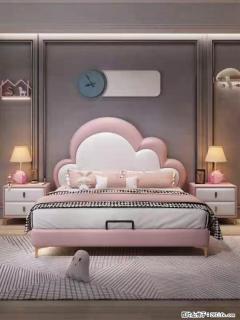 佛山大厂货，高质量仿真皮，实木床边，高密度海绵，带实木床板，全新包装，特价处理 - 许昌28生活网 xc.28life.com