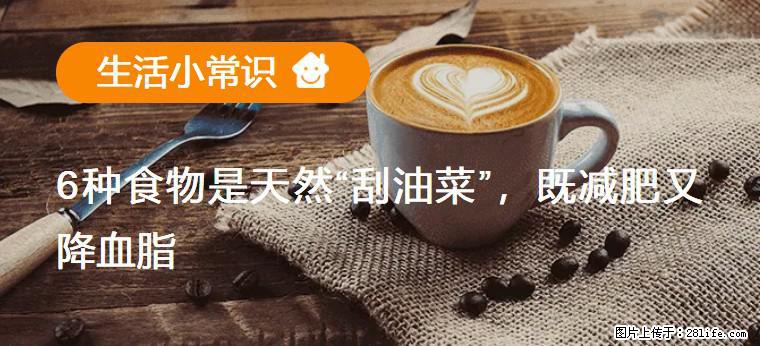 【生活小常识】6种食物是天然“刮油菜”，既减肥又降血脂 - 许昌生活资讯 - 许昌28生活网 xc.28life.com
